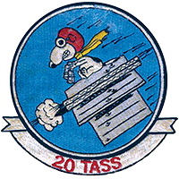 Flight suit patch for 20th TASS
