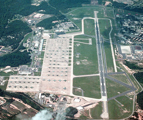 Pope Air Force Base, North Carolina.