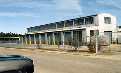 A few months after activation, the Maintenance Detachment, 13th Support Battalion, moved to the facility pictured here, which had recently been vacated by the 503rd Maintenance Company. 