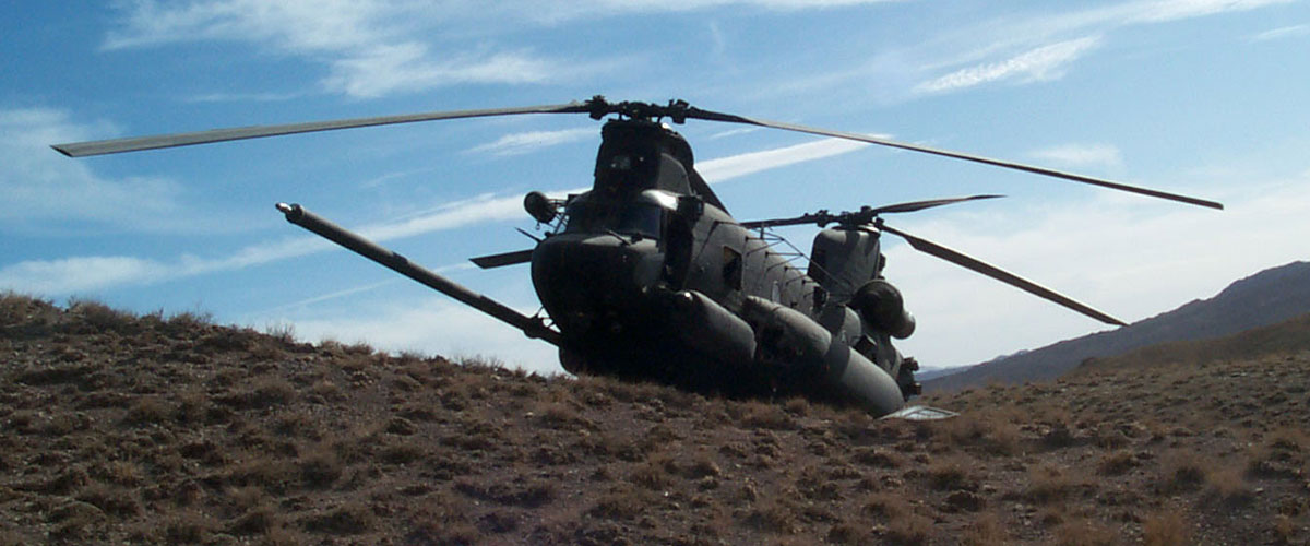 Tail number 476 set down several kilometers from Takur Ghar.  It suffered considerable damage and was no longer in a flyable condition, but was recoverable.