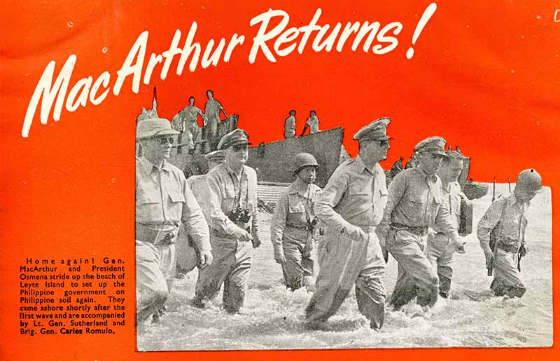 MacArthur Returns, front