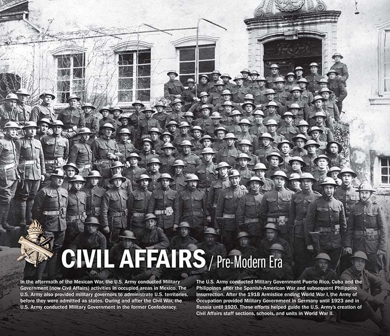 Information panel of Civil affairs