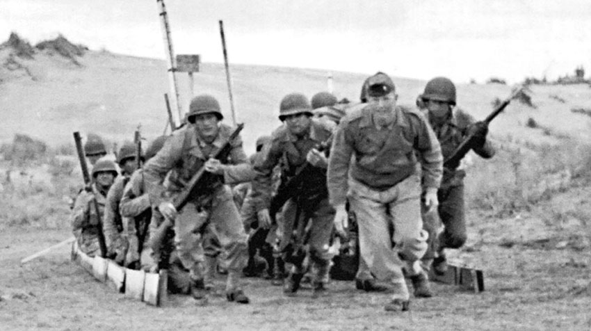 Ironically, the U.S. Assault Training Center, established in June 1943 at Woolacombe Beach in Devon, England, faced shortages of landing craft just like the ATC did a year earlier.