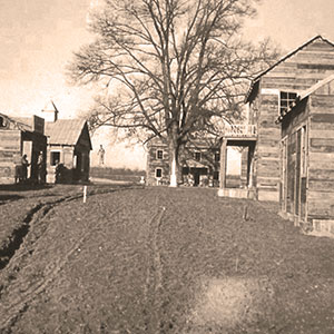 Main Street in &lsquo;Naziville.&rsquo;