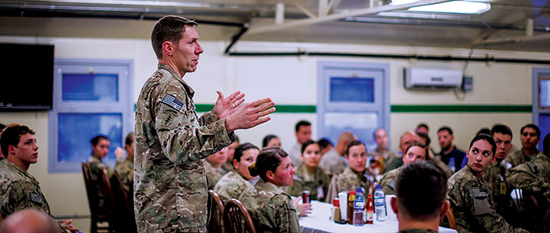 COL Patrick B. Roberson, commander of 3rd Special Forces Group and CJSOTF-A