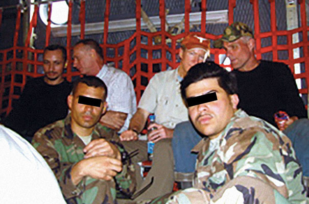 The USAF MC-130 carrying the combined PSYOP team and negotiation leaflets for Plan B was diverted to Tolemaida to carry the Americans to Bogotá.