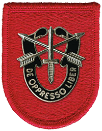 7th Special Forces Group Flash with DUI