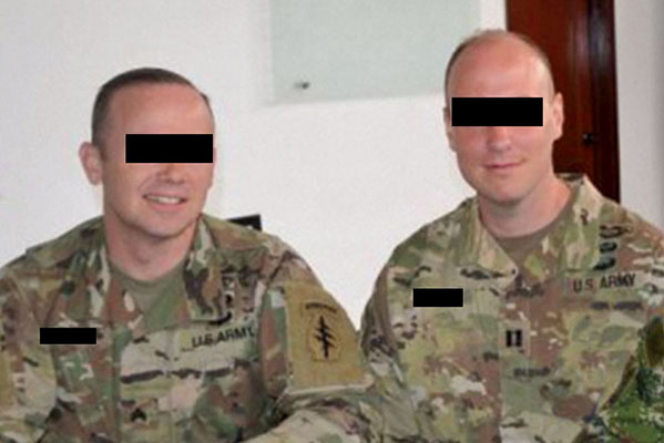 SGT Ross J. Roberson* and CPT James P. Bronson*