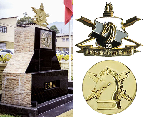 A statue on the COLAR School of International Missions and Integral Action