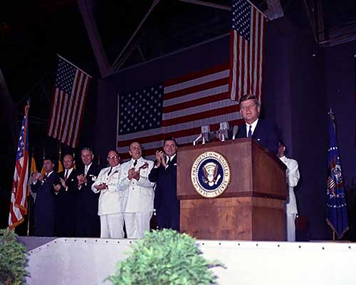 Final photo of JFK at USMA.
