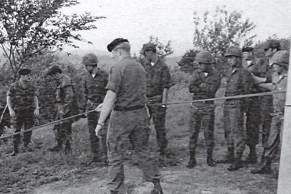 Flood rescue training