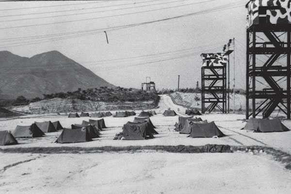 Original ROKA Special Forces basic airborne training site in Korea.