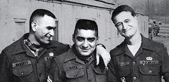 SSGs William Bassett, Robert Maya and Specialist Four Powell