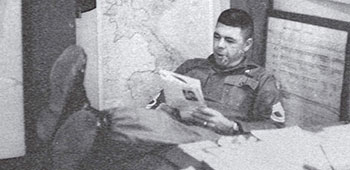 SFC Walter Patterson (detachment operations sergeant) circa 1966&ndash;67.