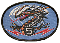Shoulder patches of the ROKA Special Operations units