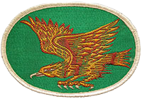 Shoulder patches of the ROKA Special Operations units