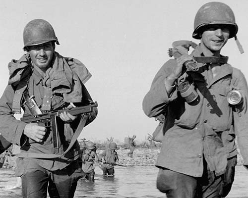 The Marauders had to cross and recross streams and rivers throughout their campaign, most notably the unpredictable Irrawaddy River.