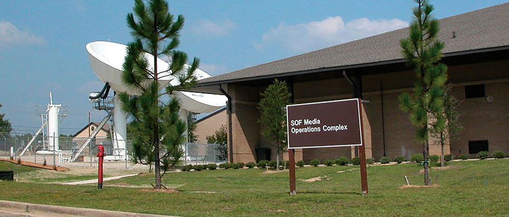 The USASOC Media Operations Complex at Fort Bragg.