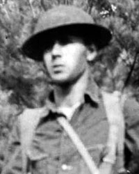 Private Brucker, Fort Devens, Massachusetts, 1941.