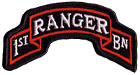 1st Ranger Battalion Scroll