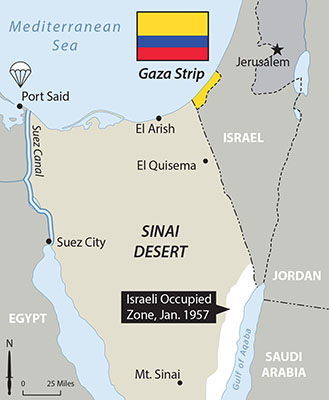 United Nations Emergency Force I in the Sinai