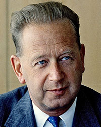 UN Secretary General, Dag Hammarskjold