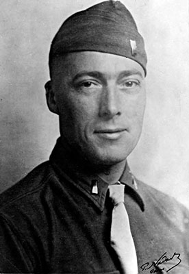 U.S. Army ID photo of 2LT Roger B. Henquet