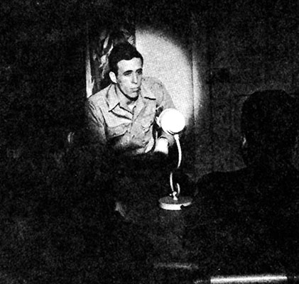 Typical interrogation of an OSS Special Operations trainee.