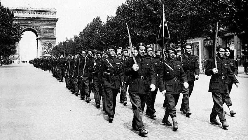 French Milice, a German-sponsored paramilitary police