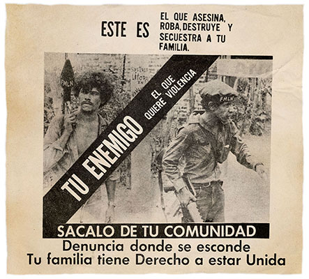 FMLN newspaper photos were &ldquo;doctored&rdquo; to highlight guerrilla atrocities and win popular support for the government of El Salvador.