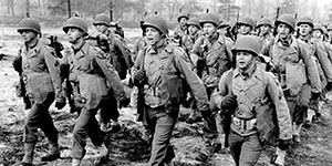 The 76th Infantry Division initially trained at Fort Meade, MD, in May 1942.