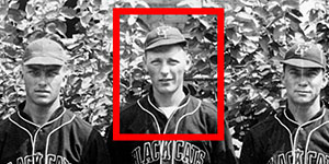 The Fort Snelling, MN, championship baseball team of 1936-37. 