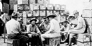 Unit Supply, 3rd Infantry Regiment during its summer training at Camp Ripley, MN.