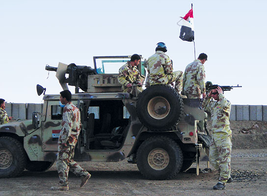 ODA 512 (TF Raptor) GMV with its 7.62 mini-gun.