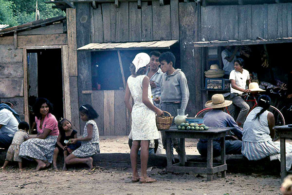 The village of La Esperanza