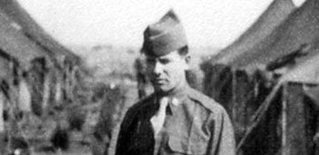 Teodor Padalinski with the Polish Labor Service Company in Captieu, France.