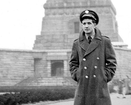 Private Andre V. Carson visited the Statue of Liberty on weekend pass from basic training at Fort Dix, NJ.
