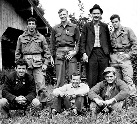 Andre Carson with fellow Lodge Act soldiers, at one of CPT Herbert R. Brucker&rsquo;s E&E exercise safehouses in Bavaria.