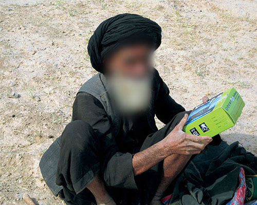 The ARSOF teams passed out hand-cranked radios. The teams worked hard to counter Taliban propaganda by highlighting government programs that benefited the population.