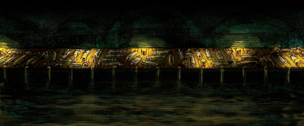 Nearly 4,000 wounded ROK soldiers filled the Chinnamp&rsquo;o dock area as they waited to be evacuated. Fifty-five gallon &ldquo;burn barrels&rdquo; provided some semblance of warmth for the casualties during the below freezing nights and ambient light to assist the medical personnel tending them.