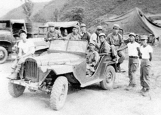 Russian &ldquo;Jeep&rdquo; captured by ISF vicinity of Naktong.