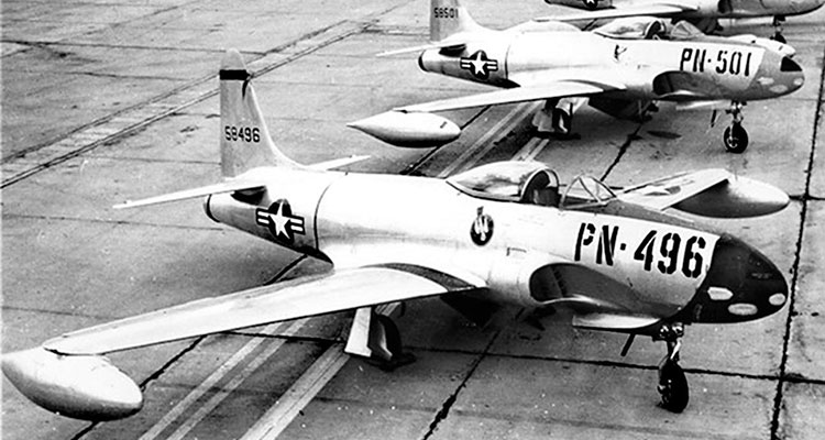 F-80 Shooting Star jet