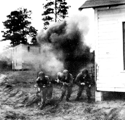 Rugged, realistic training was the focus of the Ranger Training Center.