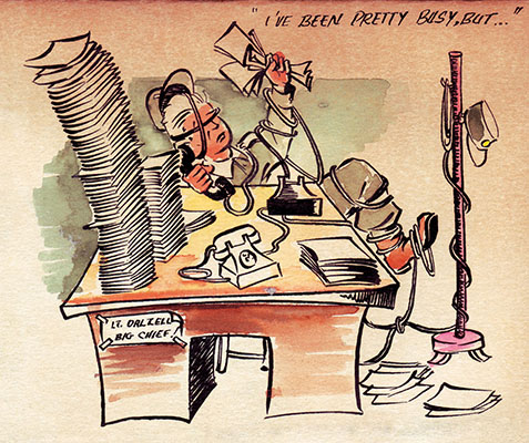 Dalzell’s Valentine’s card reflects what was required to make the 1st L&L operational by April 1951