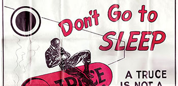 I Corps security awareness poster printed by the 1st L&L after the Armistice