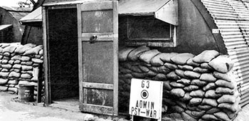 This Quonset hut at I Corps headquarters served as 1Lt Ivan G. Worrell&rsquo;s home for three months in 1953 before he became the L/S Platoon Leader.