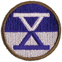 X Corps SSI