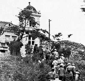 Daily, the UN Liaison Group (all military) was escorted to the Kaesong conference site by North Korean soldiers.