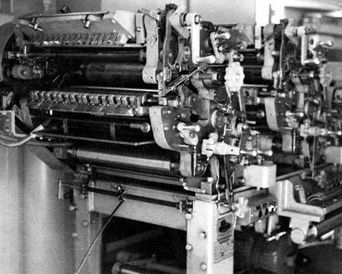 The Harris LTV 35 x 45 inch stream-fed offset multi-lithographic press