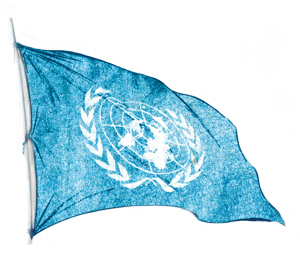 United Nations flag
